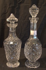 Waterford Crystal - Powers Court Footed Wine Decanter - Retired - 15", Treymore Decanter Retired