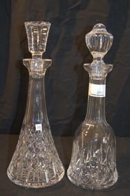 Waterford Crystal - Ashbourne Wine Decanter - Retired 14", Ballyshannon Decanter - Retired & Rare