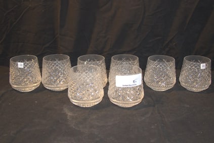 Waterford Crystal Stemware - (8) Alana Roly Poly  Old Fashioned 9oz - 3-1/2"