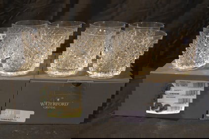 Waterford Crystal Stemware - (8) Alana 9oz Old Fashioned - 3-1/2"