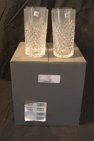 Waterford Crystal Stemware - (4) Alana Transit Pack Iced Tea Glasses - 5-3/4"