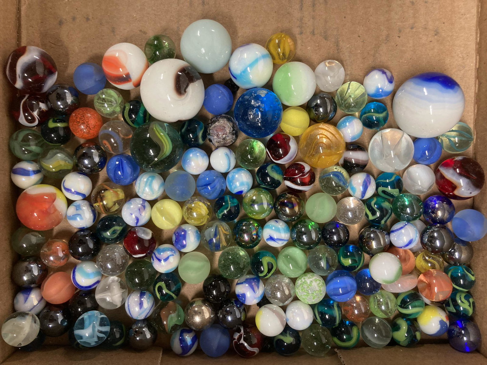 Hand Blown and Glass Marbles: Hand Blown and Glass Marbles
