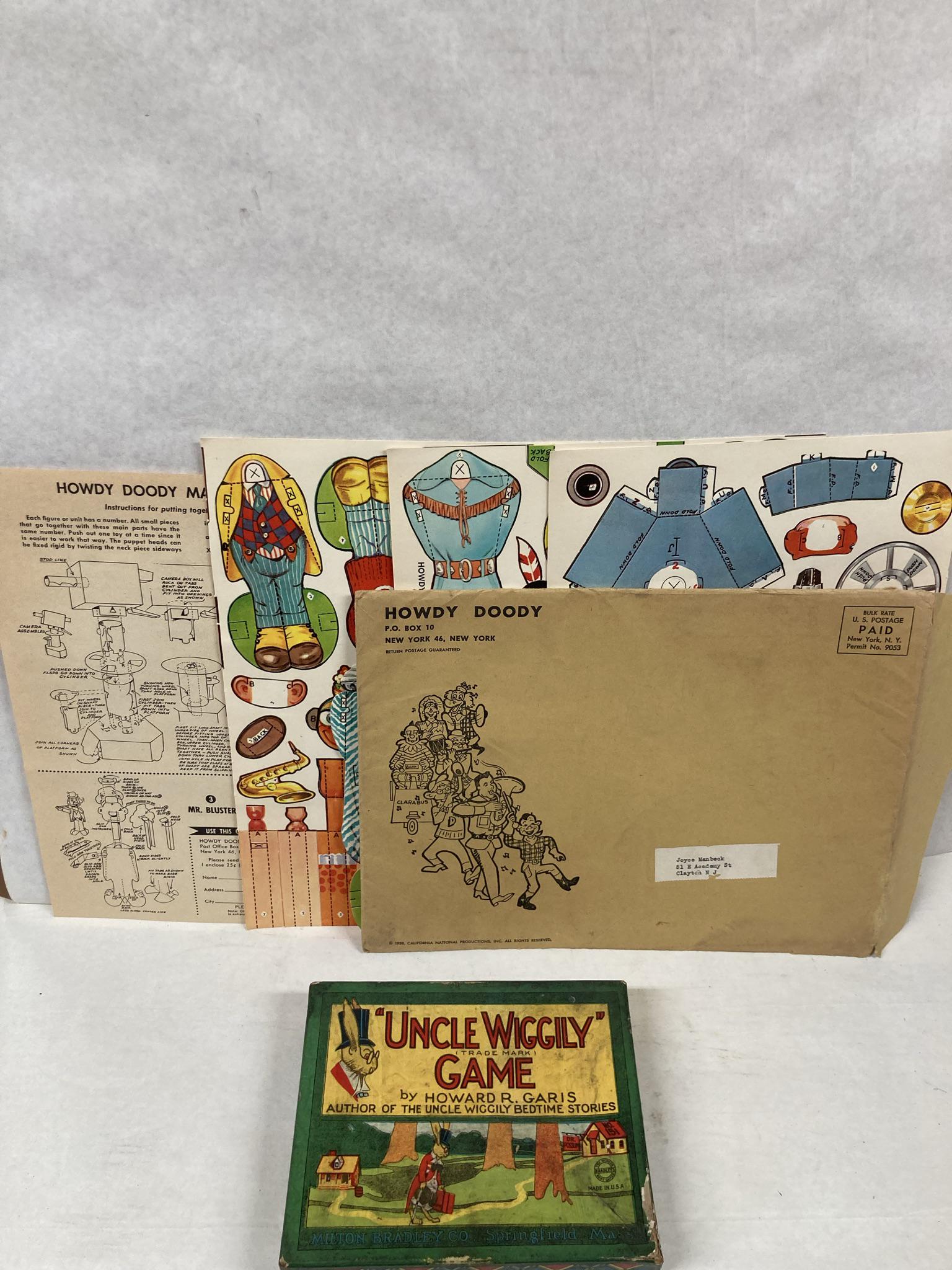 Howdy Doody Match & Mix Kit and Uncle Wiggily Game (1 of 4)