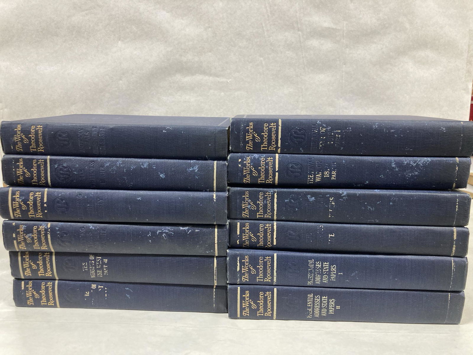 The Works of Theodore Roosevelt Books (1 of 8)