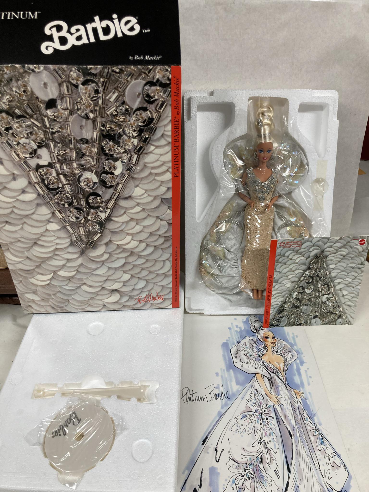 Platinum Barbie by Bob Mackie: Platinum Barbie by Bob Mackie
