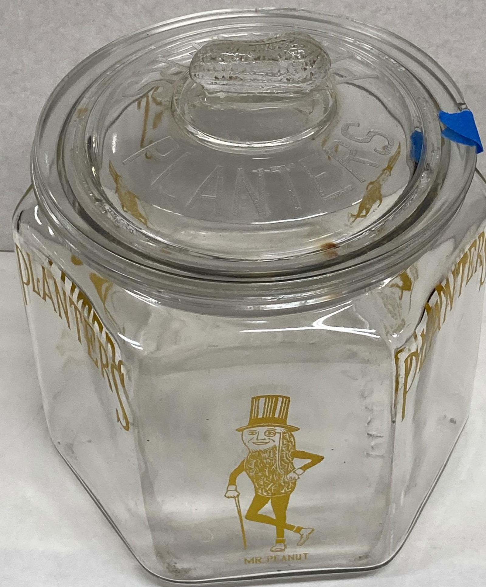 Planters Mr. Peanut Glass Jar (1 of 6)