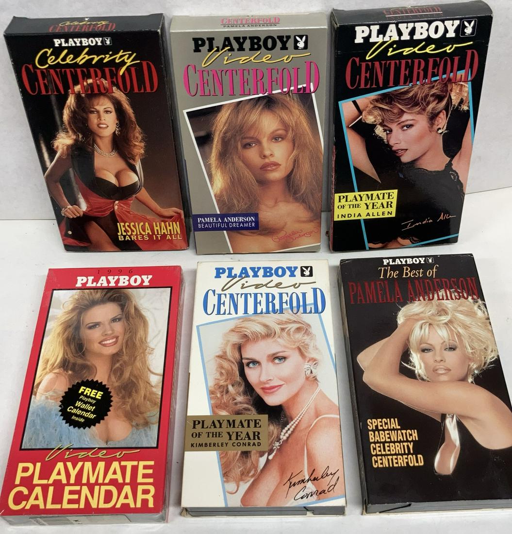 Playboy Vsh Videos Pamela Anderson And Kimberley Conrad Mar 13 22 Lee Fox Auctioneers In Nj