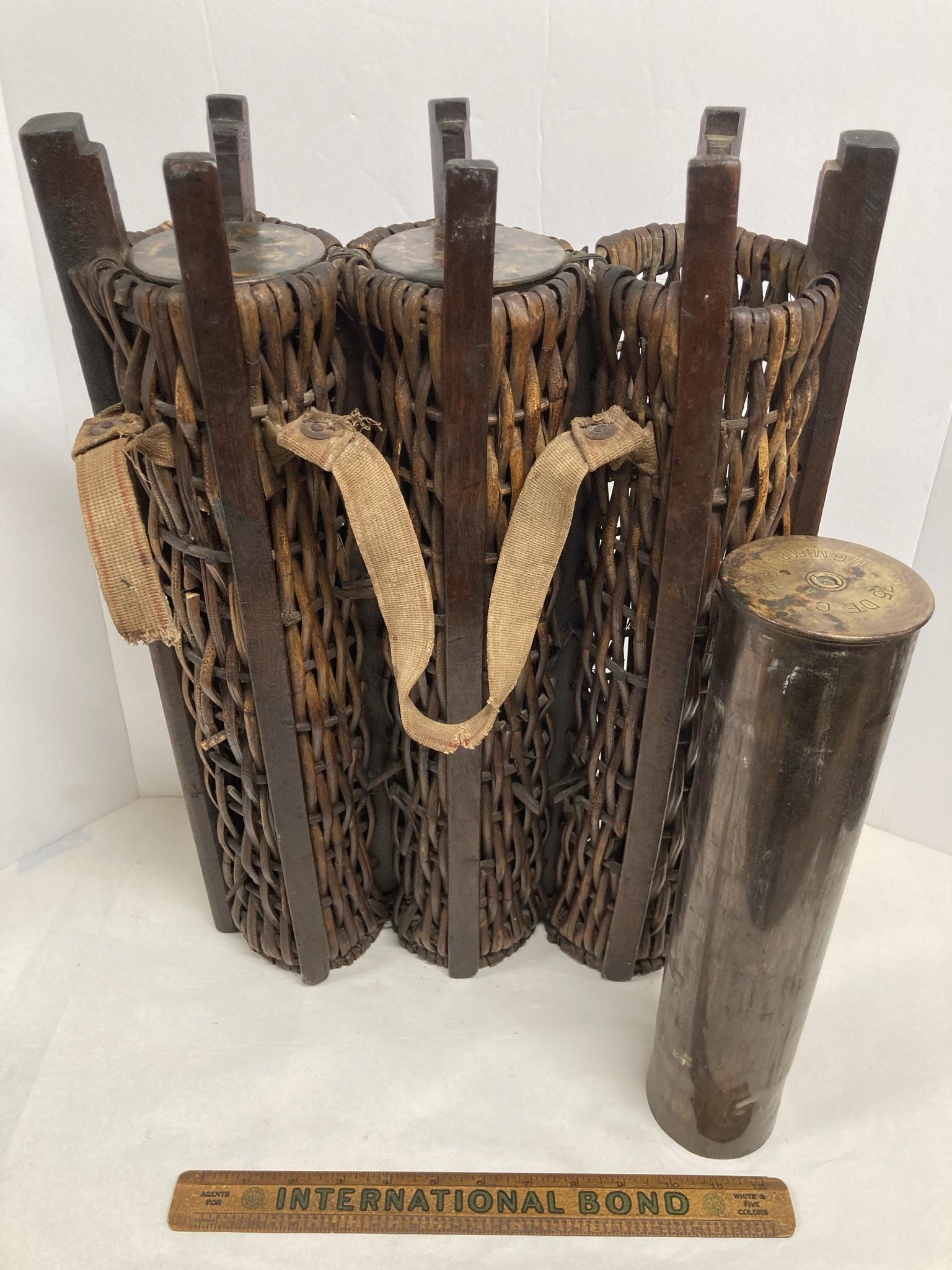 Trench/Tramp Art Military Shells from Army Tank (1 of 7)