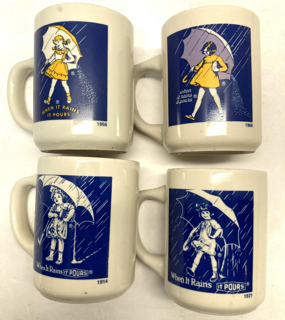 Four Mugs/ Cups When it Rains it Pours: Four Mugs/ Cups When it Rains it Pours