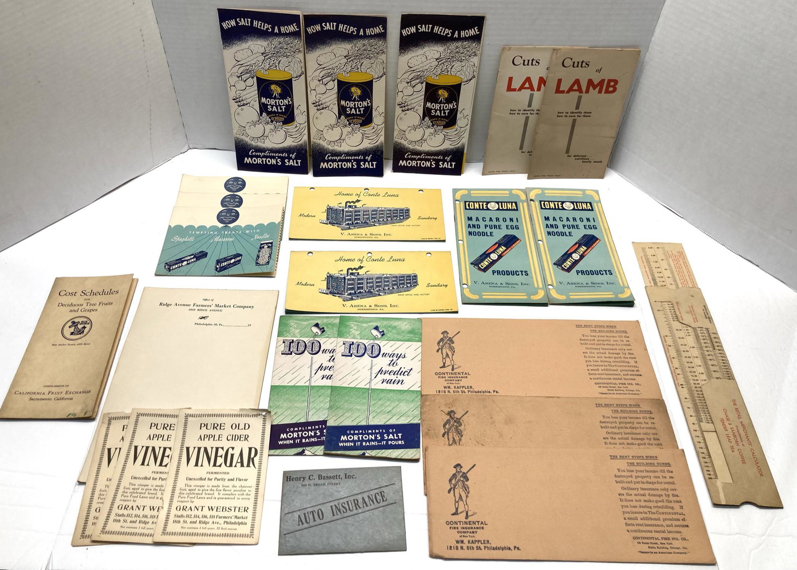 Ephemera Advertising Literature: Ephemera Advertising Literature