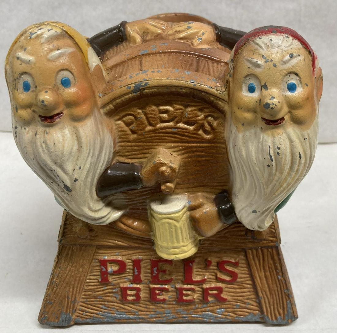 Piels Beer Metal Advertising Piece: Piels Beer Metal Advertising Piece