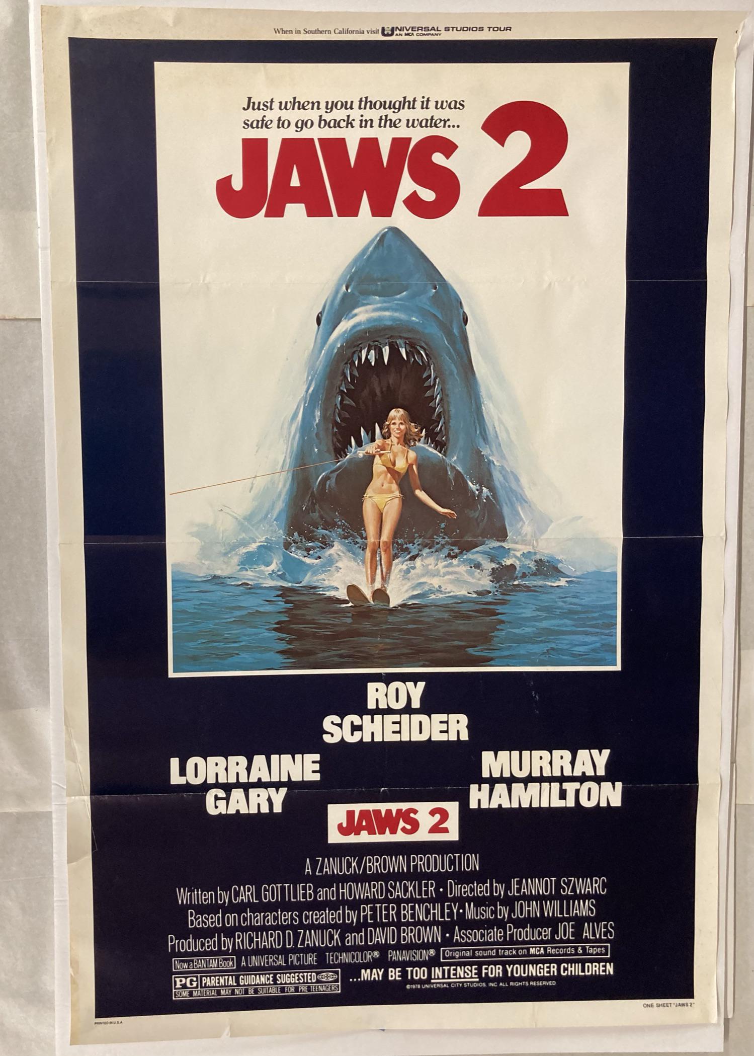 Original Movie Poster Art Jaws 2 (1 of 7)