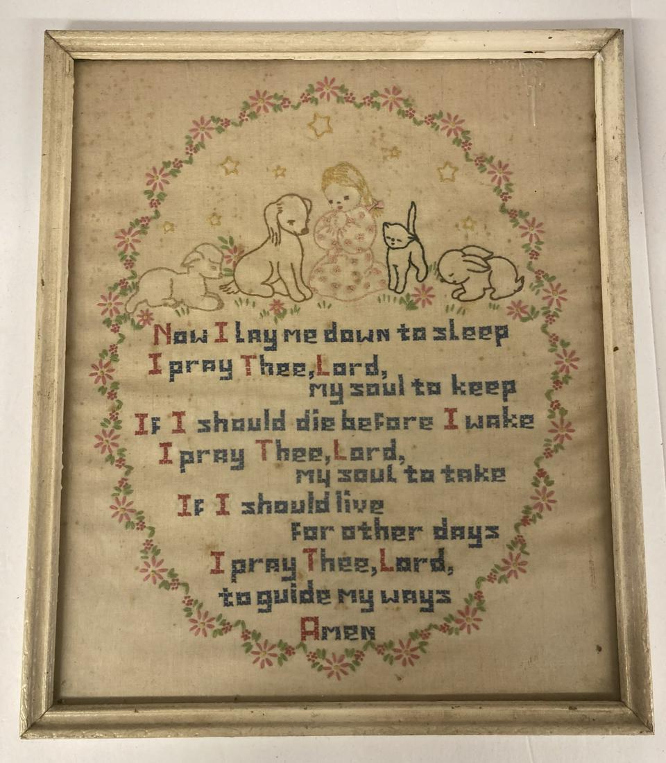 Framed Cross Stitch: Framed Cross Stitch