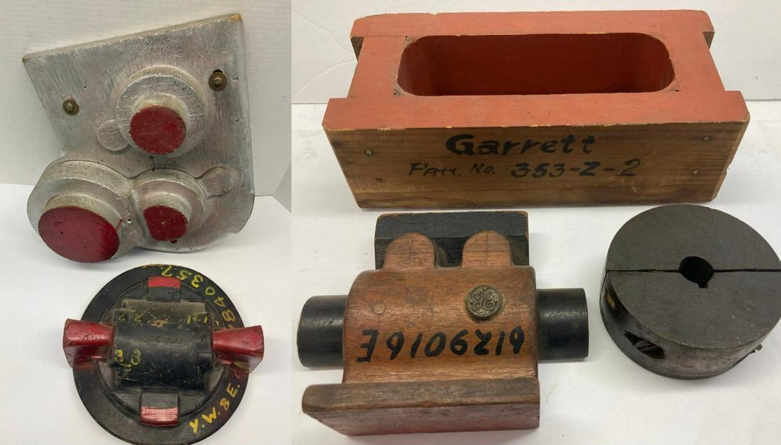 Two Amusement Park Pieces removed from Willow Grove Park and  Three Wooden Steam Punk Items, General (1 of 19)