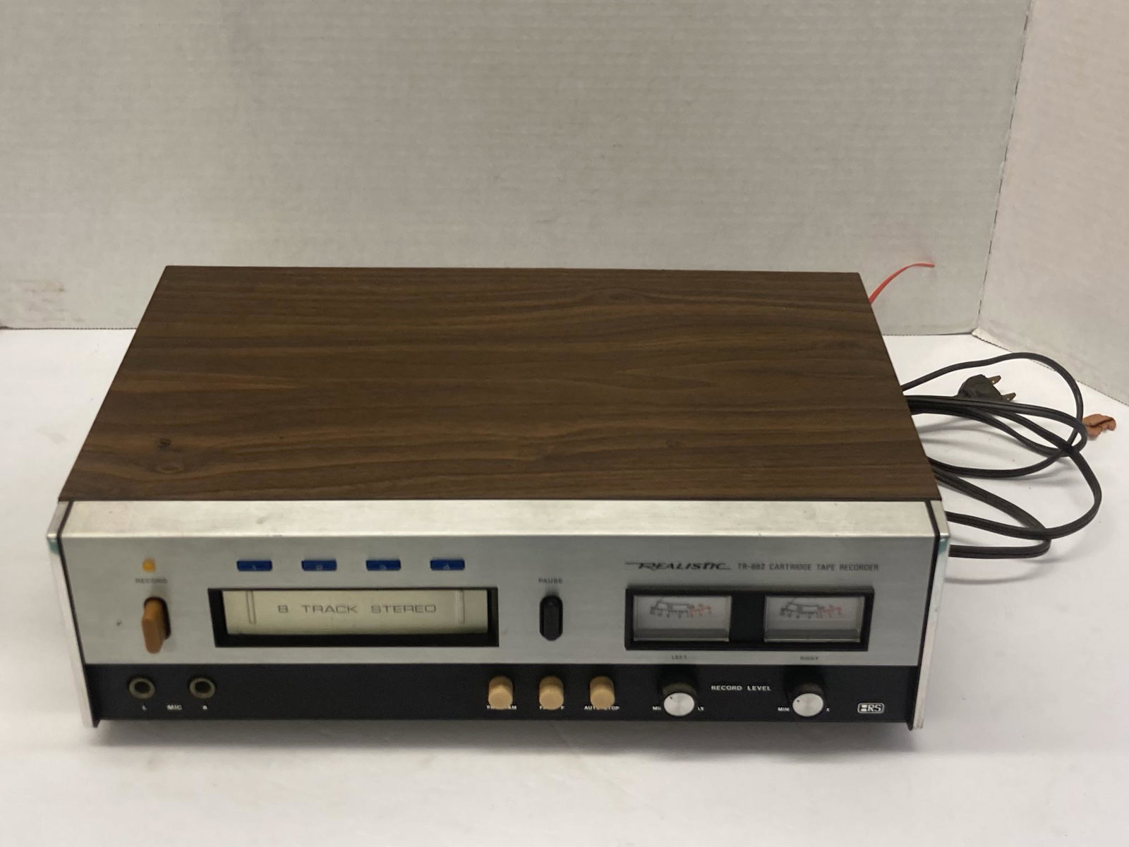 realistic TR882 cartridge tape recorder 8 track stereo (1 of 5)