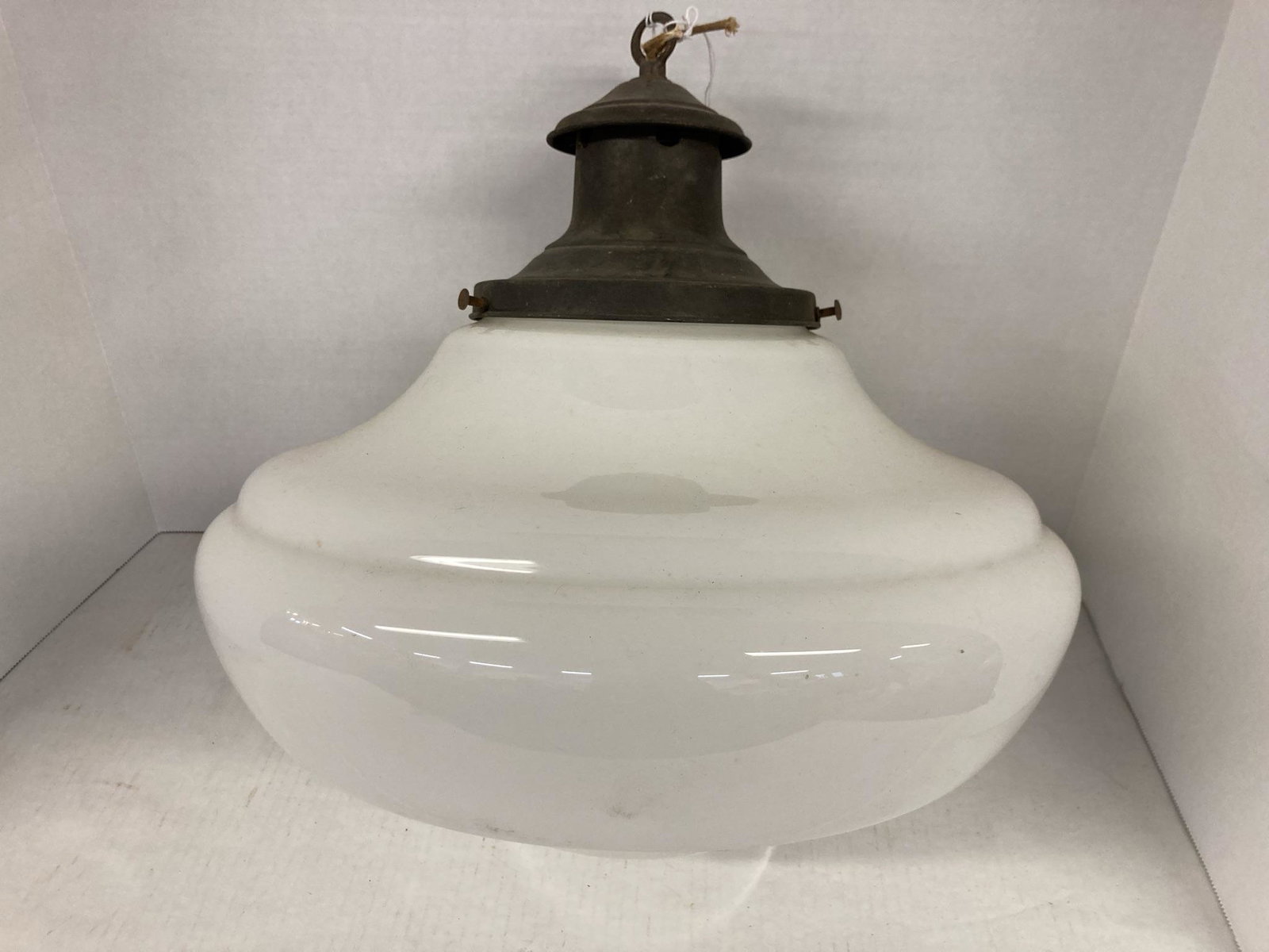 Vintage Schoolhouse Light (1 of 4)