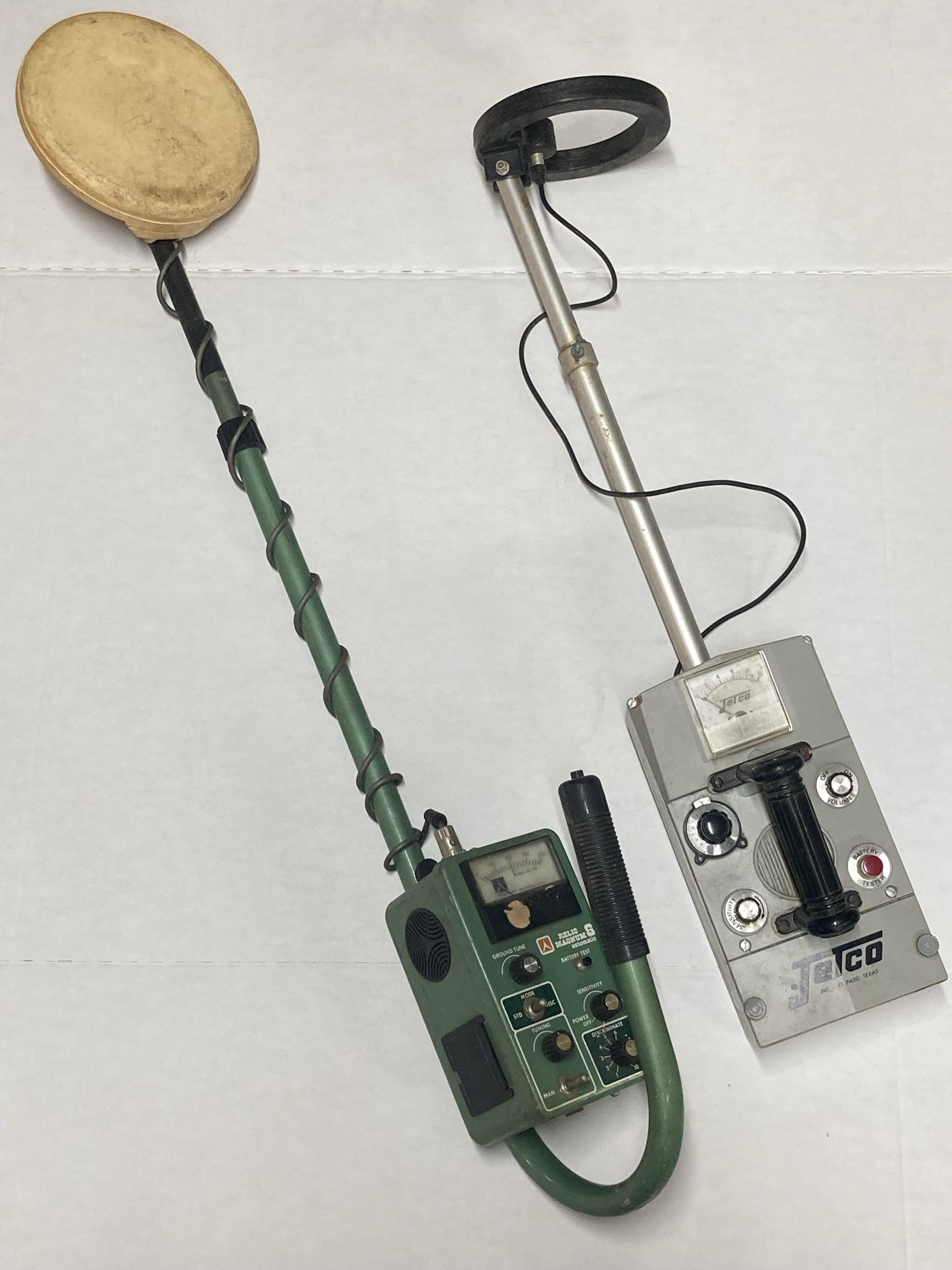 Vintage Jetco and Relic Magnum 6 Automatic Metal Detectors (1 of 12)
