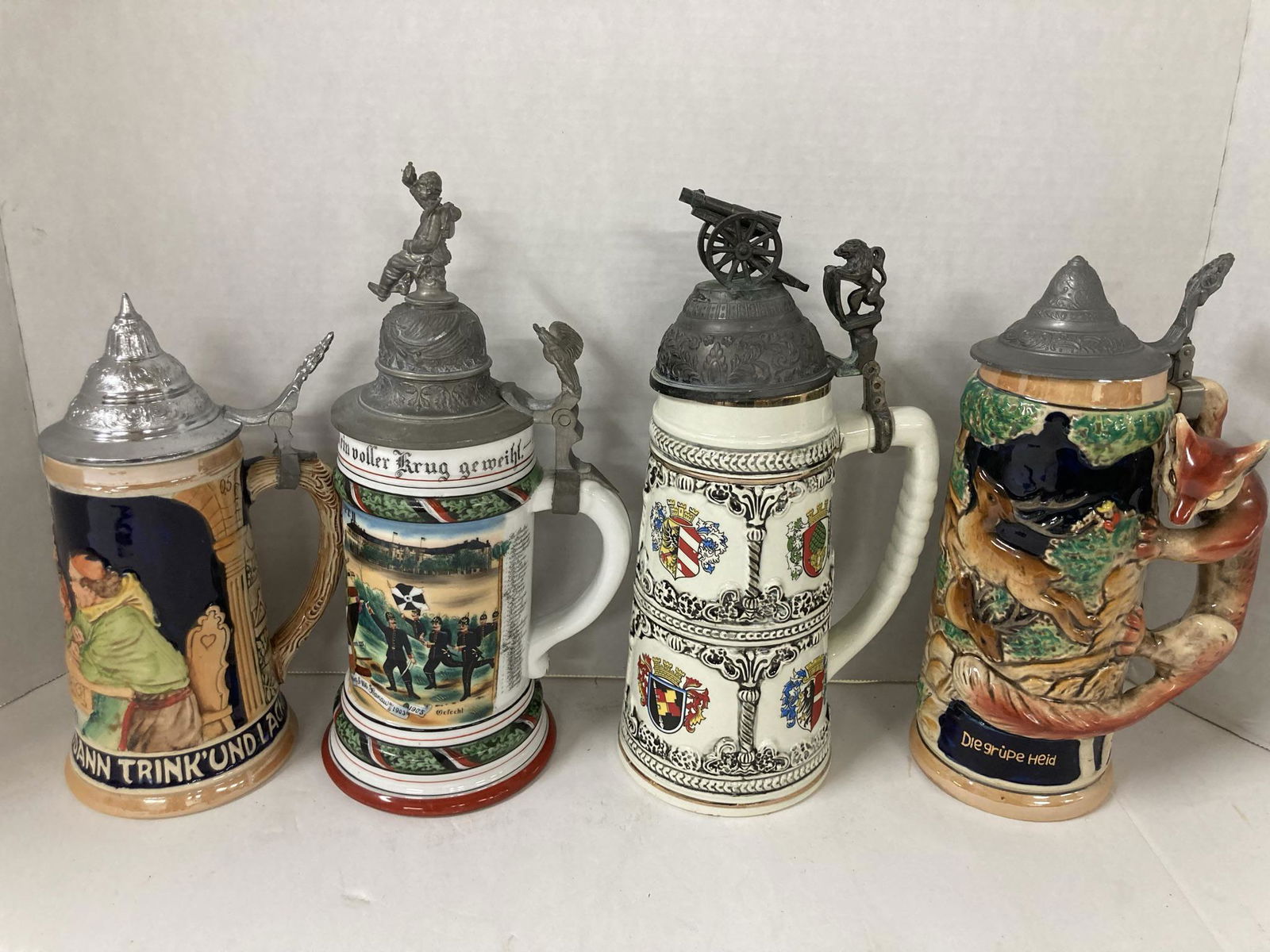 Lot of Vintage Beer Steins from Germany and Japan (1 of 20)