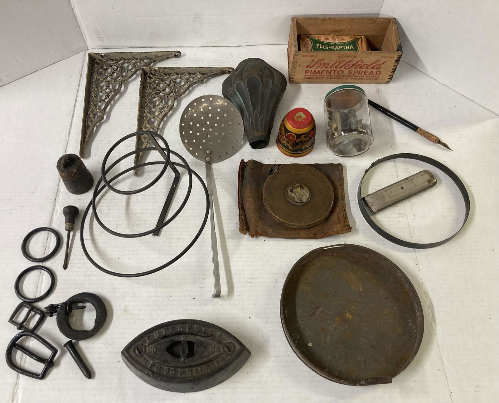 Lot of Tools, Vintage Hardware, Brackets, Curious Items (1 of 12)