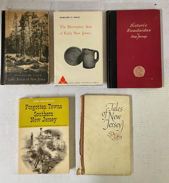 Lot of 5 books Pertaining to New Jersey History (1 of 3)