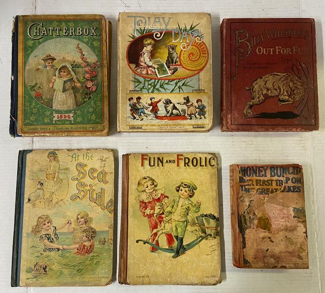 Lot of 6 Antique Childrens Books (1 of 6)