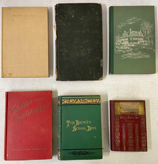 Lot of 6 Antique Books (1 of 6)
