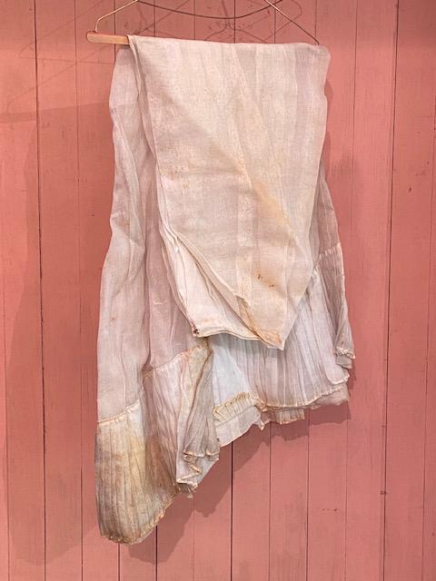 Antique Sheer Slip or Skirt: Antique Sheer Slip or Skirt. Would be great for theater, film, or re-enactment.