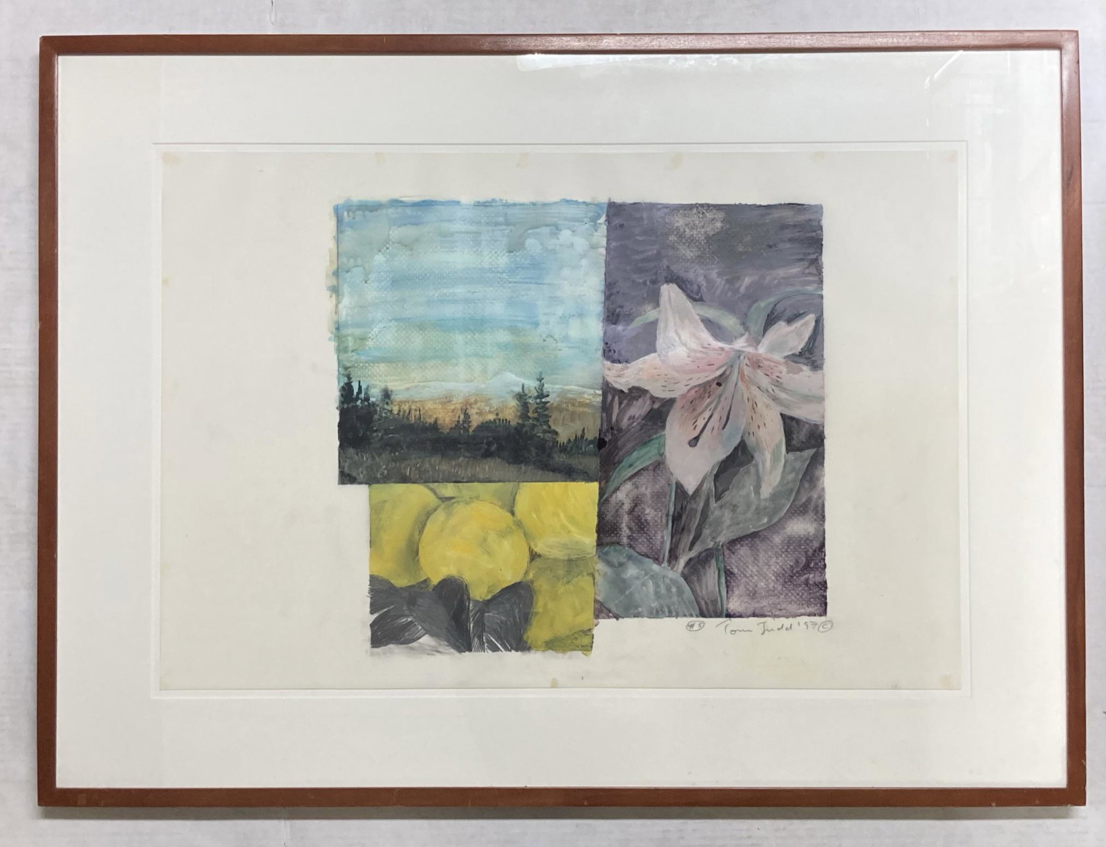 Original Artwork by Tom Judd Acrylic and Pencil on Mylar Numbered, Signed, and Dated (1 of 14)