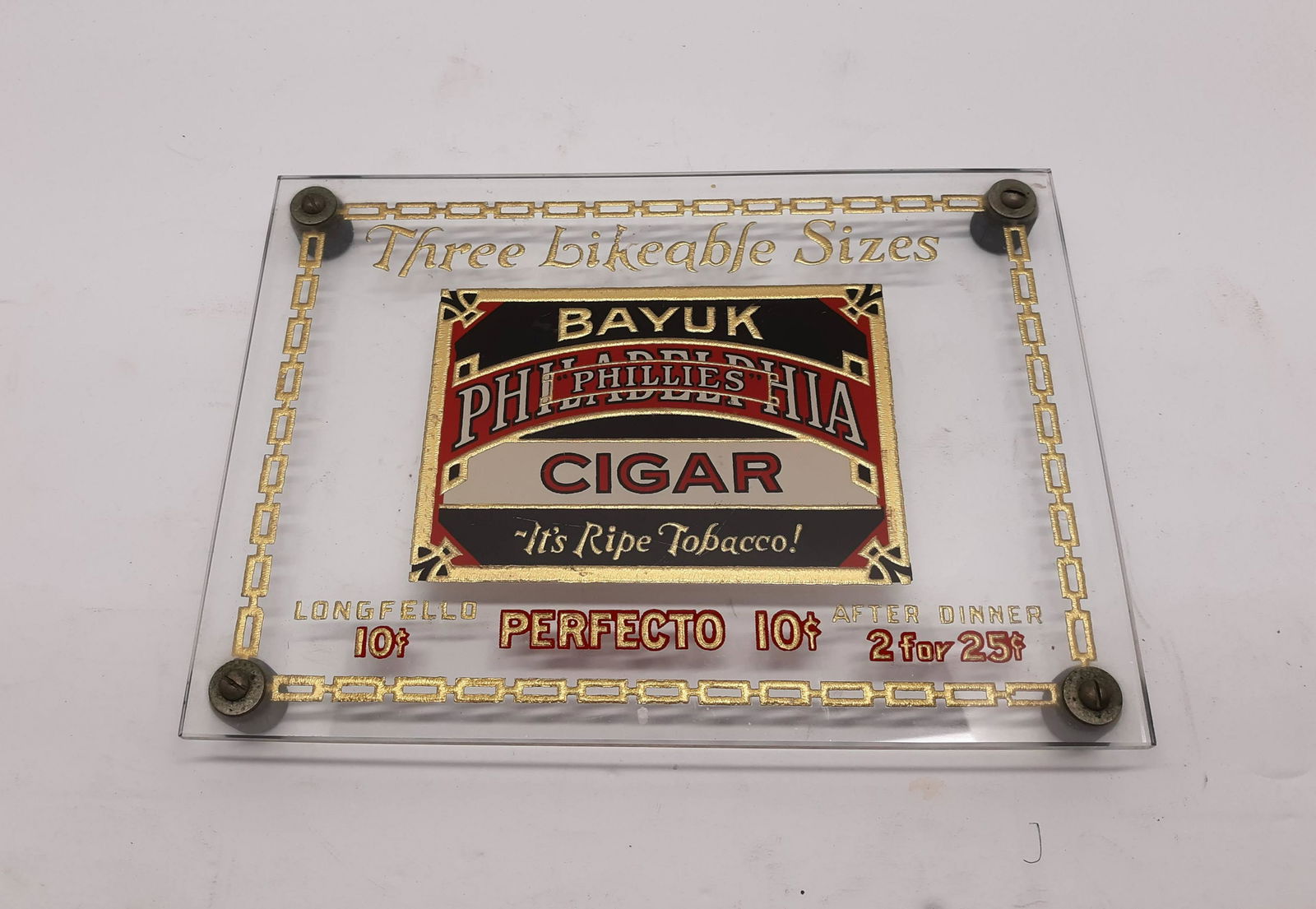 Bayuk Cigar Tobacco Advertising Tray