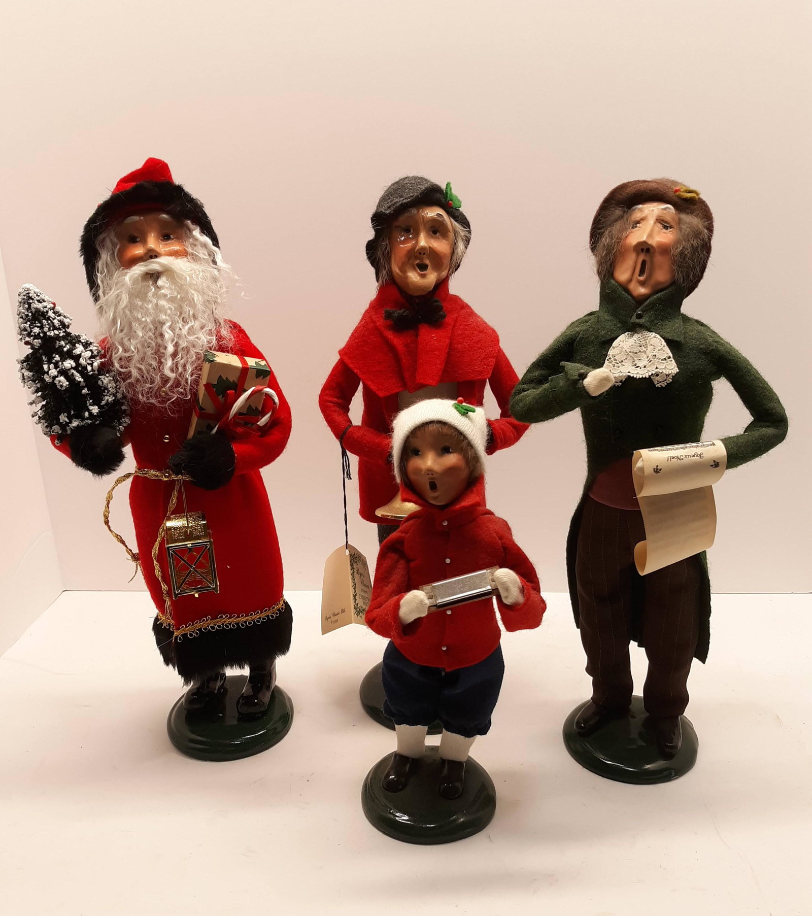 Four Byers Choice Carolers (1 of 9)