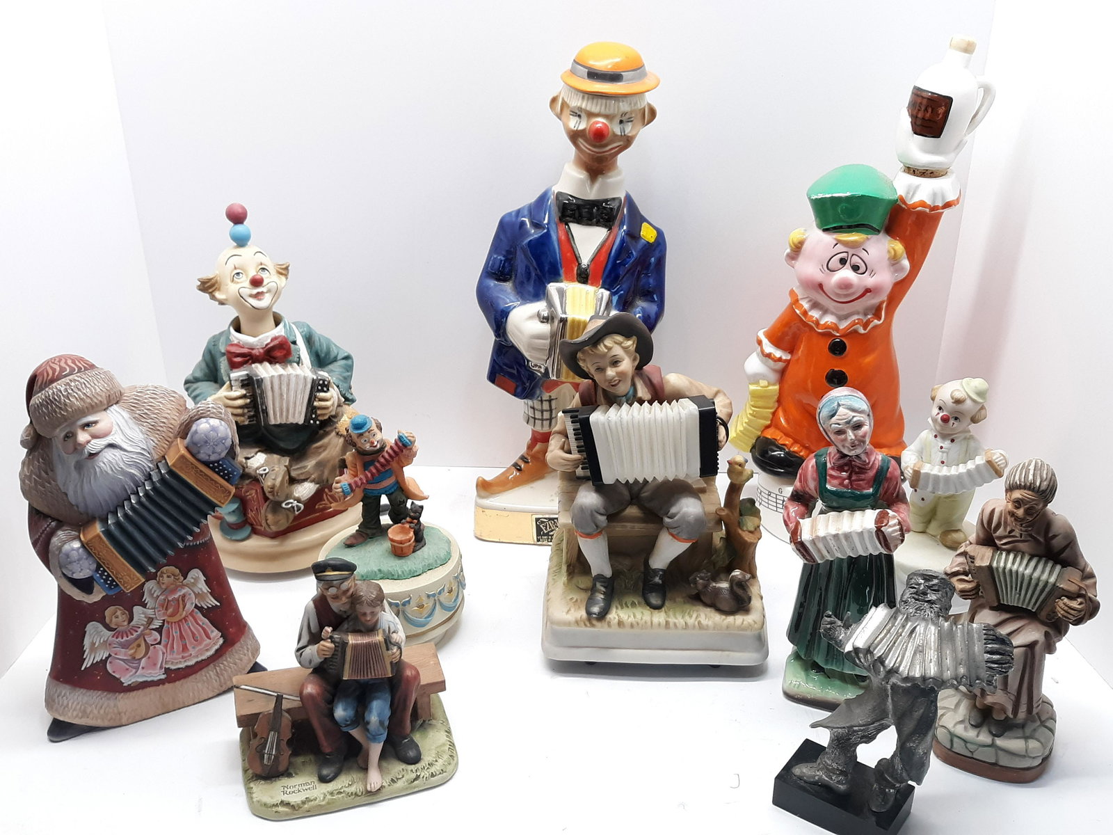 Accordion Themed Music Boxes, Decanters and Figurines (1 of 16)