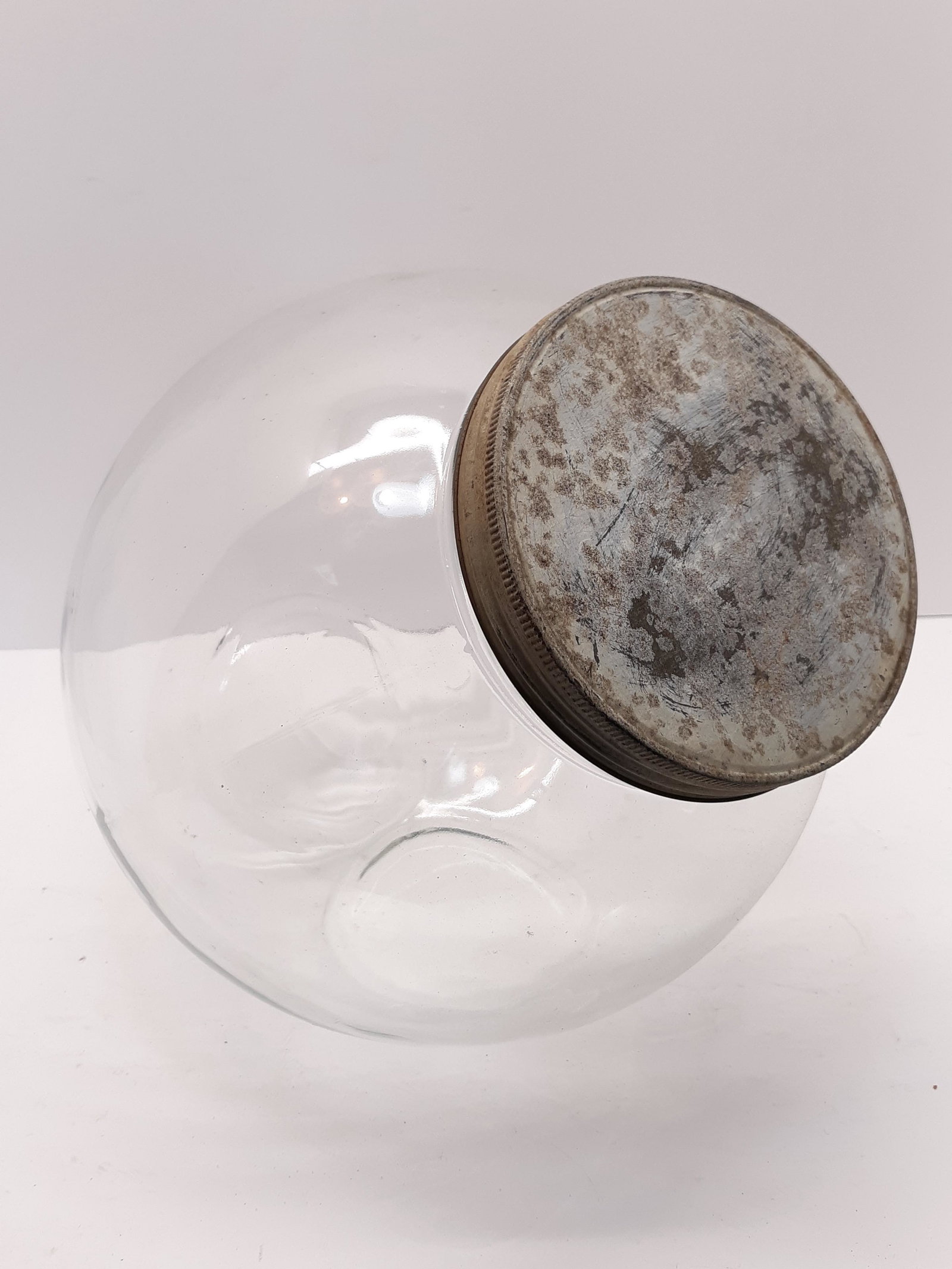 Vintage Round Store Display Jar (1 of 6)