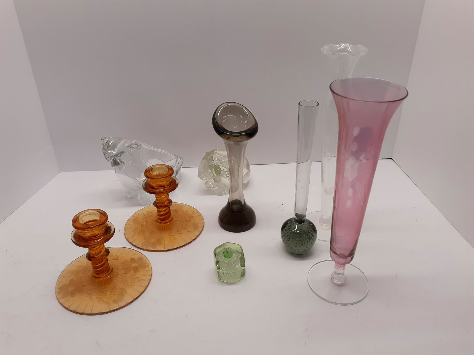 Paperweight, Depression and Assorted Glass (1 of 5)