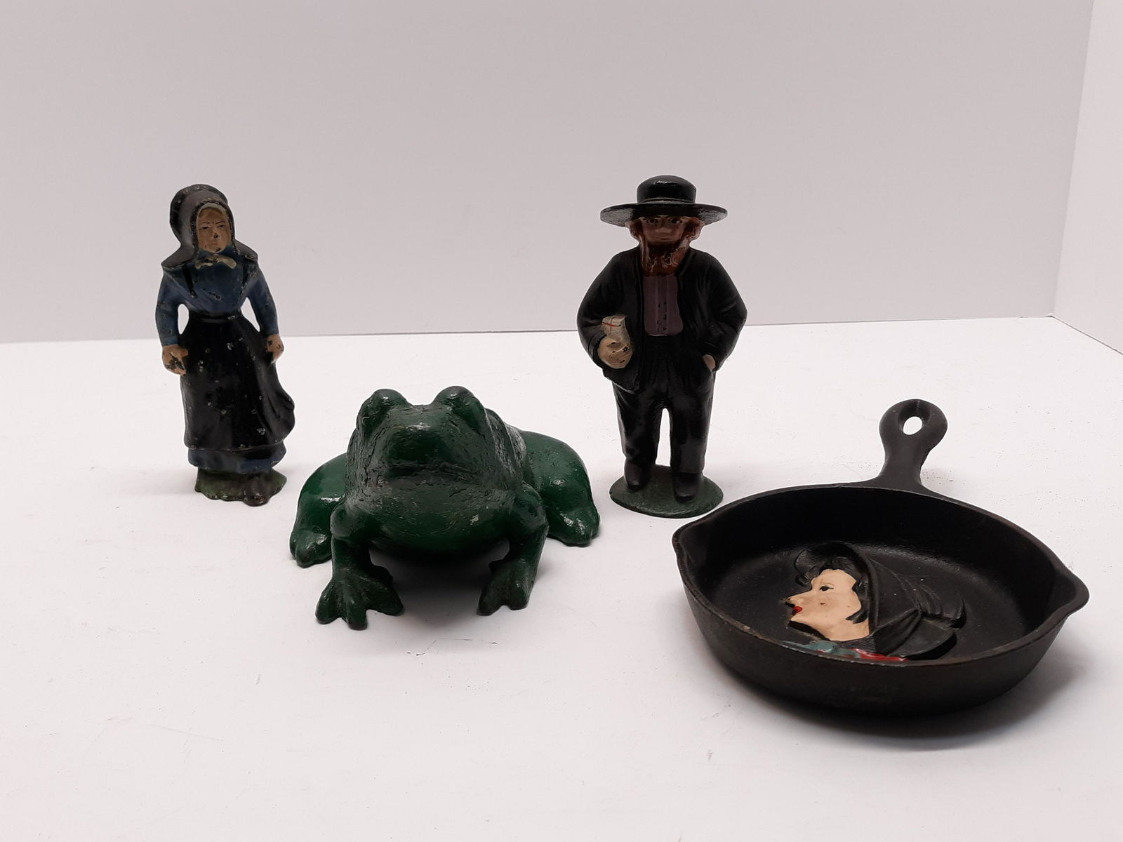 Cast Iron Frog and Assorted Cast Iron Items (1 of 10)