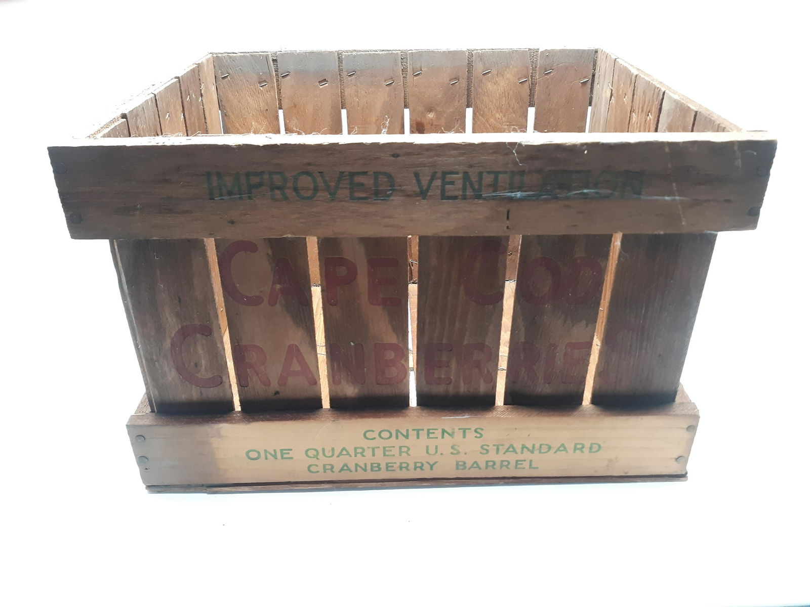Cape Cod Cranberries Advertising Crate (1 of 5)