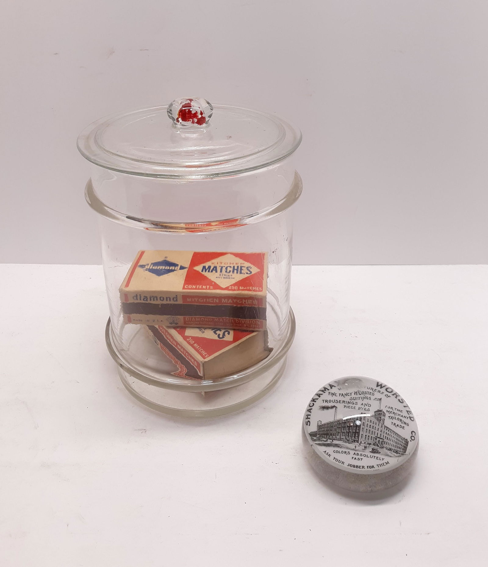 Display Jar and Advertising Paperweight (1 of 10)