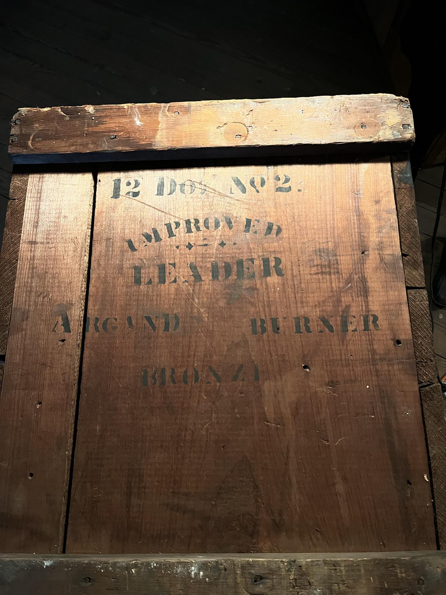 Wooden Advertising Crate (1 of 5)