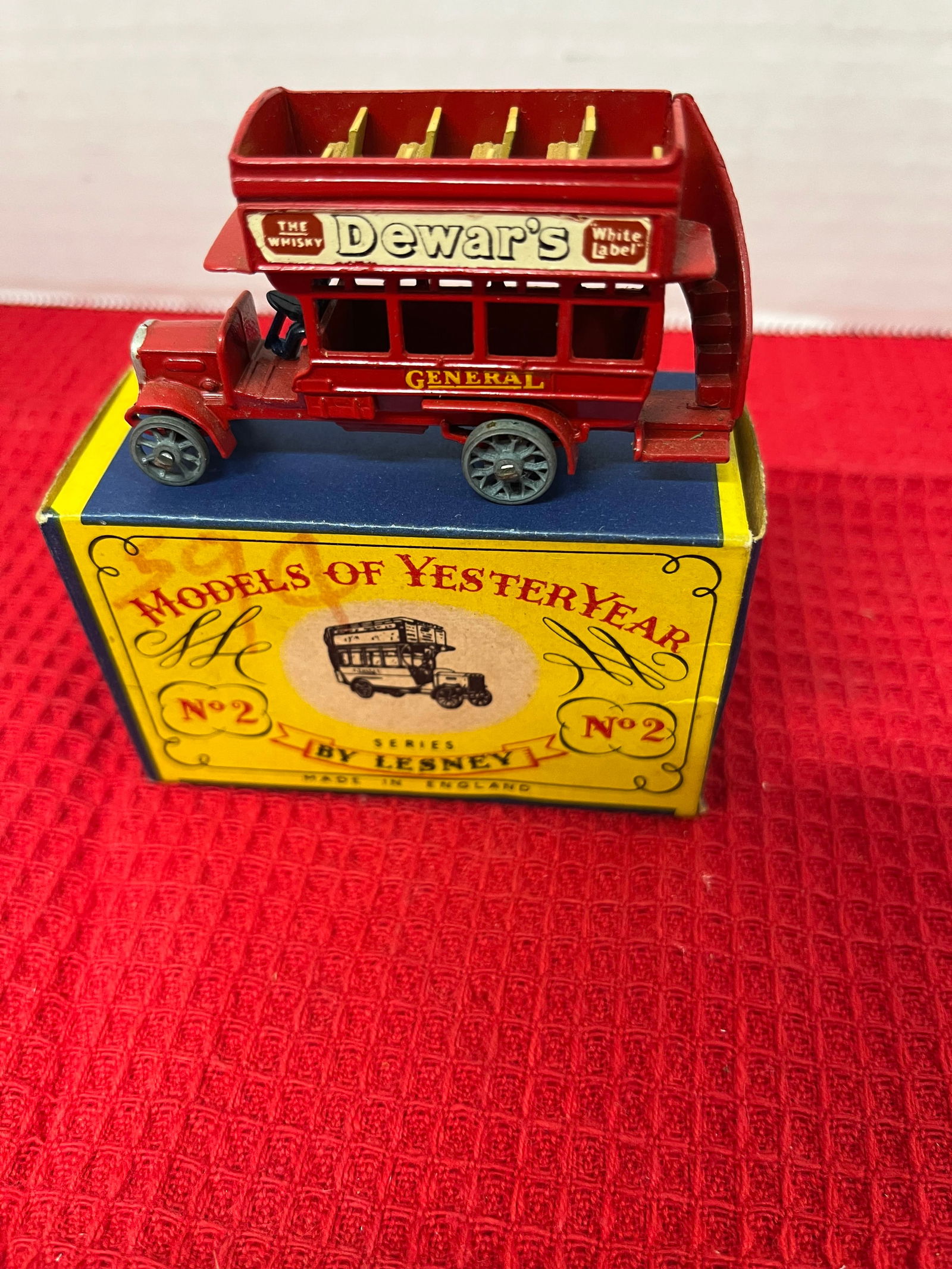 Models of Yesteryear: Lesney No. 2 Double Decker Bus
