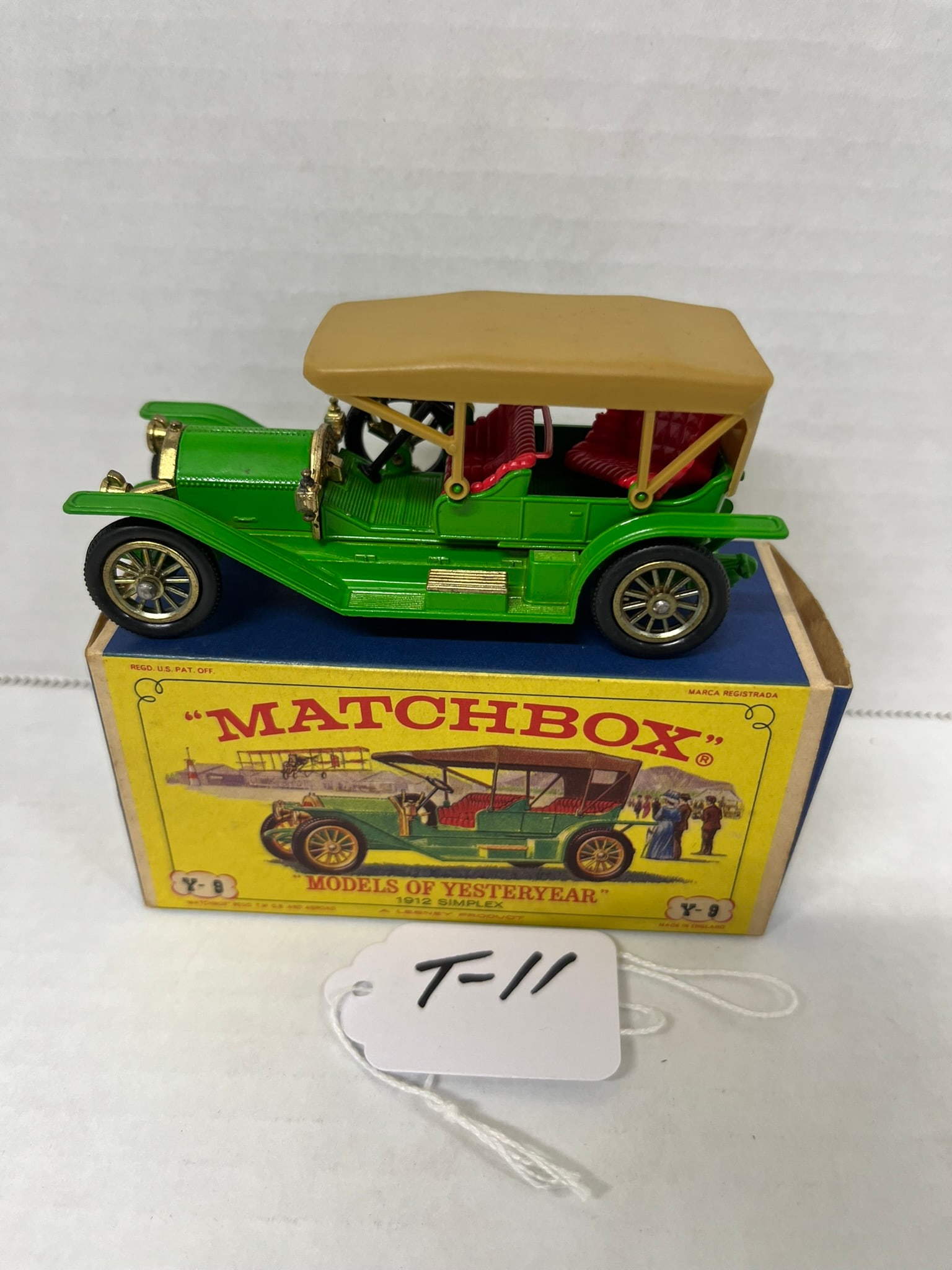 Matchbox Models of Yesteryear: Y-9 1912 Simplex