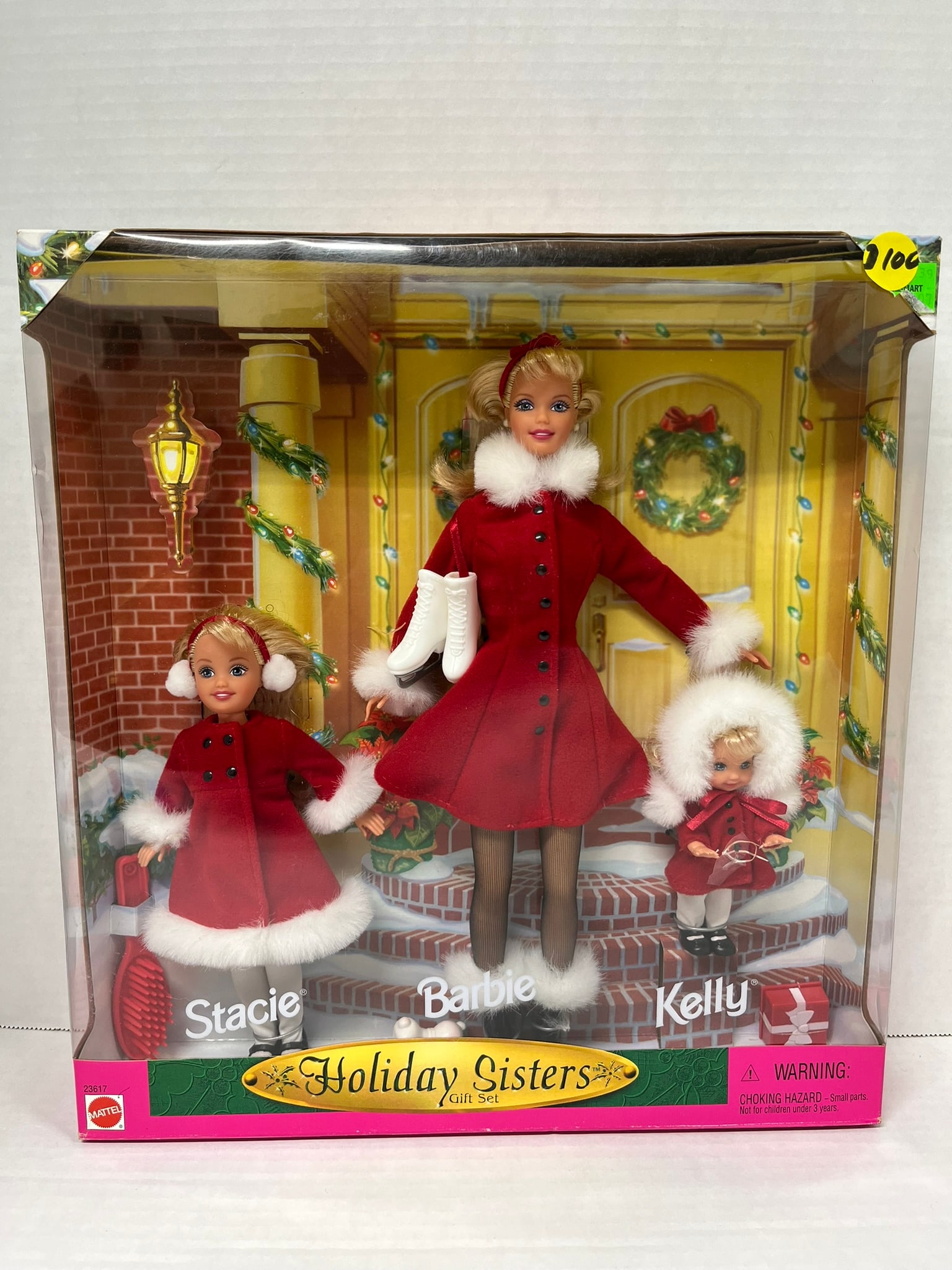 Barbie Holiday Sisters 1999 Kelly Stacie Doll Set
