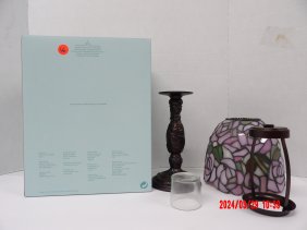 PartyLite P8394 Rosewater Candle Lamp