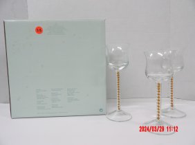 PartyLite P7930 Amber Votive Holder Set