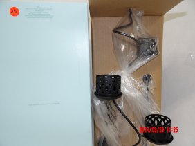 PartyLite B8511 Hanging Spiral Tealight Holder