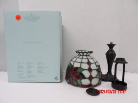 PartyLite P8252 Poinsettia Tealight Lamp