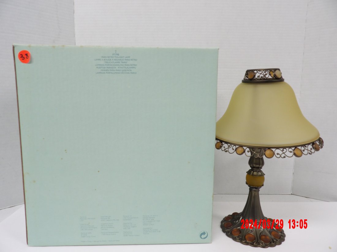 PartyLite P7798 Paris Retro Tealight Lamp (1 of 1)
