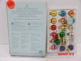 PartyLite P7855 Glowing Tree Ornament Set