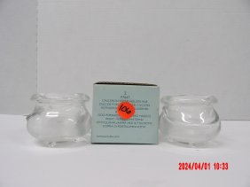 PartyLite P7647 Cauldron Votive Pair