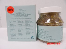 PartyLite P8724 Gold Dazzle Beads