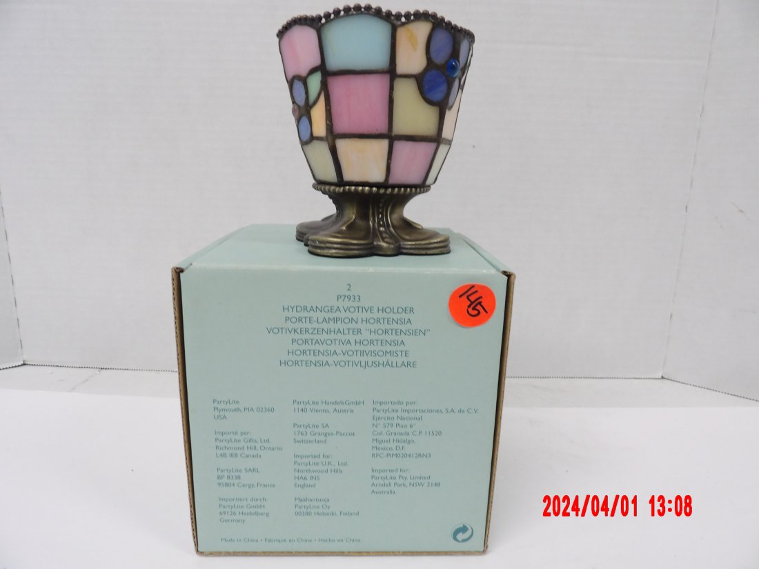 PartyLite Hydrangea Votive Holder (1 of 1)