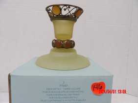 PartyLite P7687 Paris Retro Taper Holder